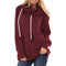 Sudadera con Capucha y Cordones Suelta Casual para Mujer