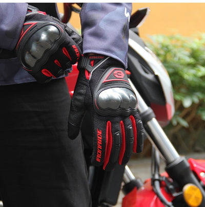 Guantes de Motocicleta Blindados con Pantalla Táctil y Protección Antigolpes - Image 17