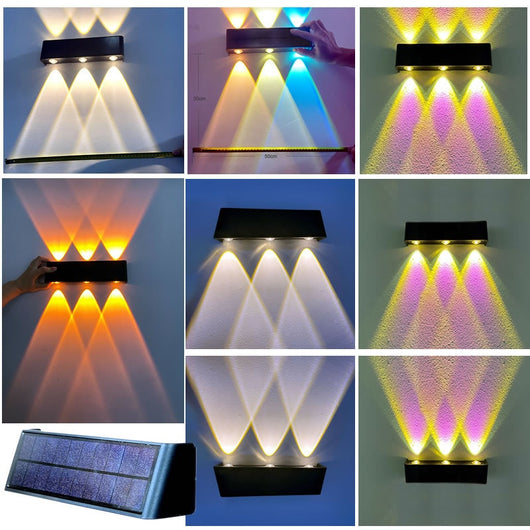 Lámpara Solar LED para Exterior - Iluminación Inteligente para Patios y Jardines - Image 2
