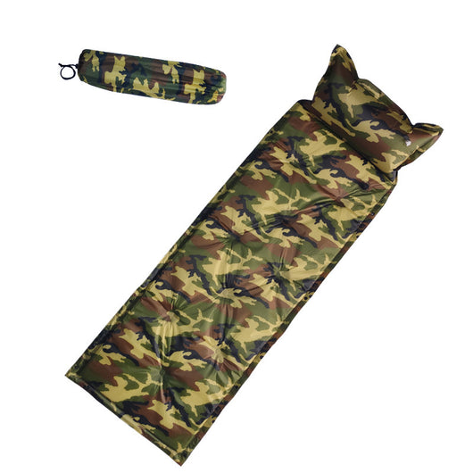 Cojín Inflable Automático Camuflado con Almohada para Camping - Image 6