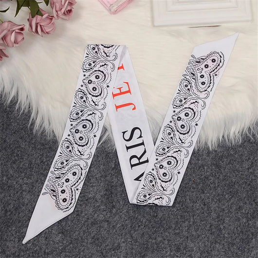 Pañuelo de Seda Estampado para Mujer - Accesorio Versátil Twill - Image 8