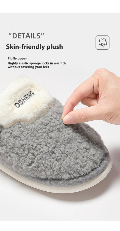 Pantuflas de Algodón Invierno para Hombre - Comodidad en Casa - Image 19