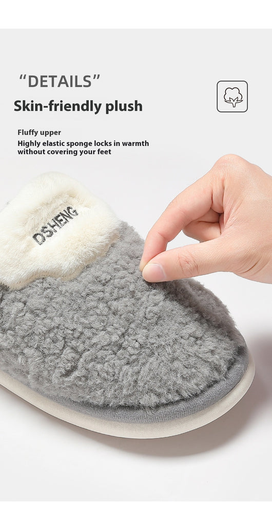 Pantuflas de Algodón Invierno para Hombre - Comodidad en Casa - Image 19