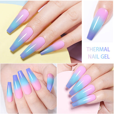 Esmalte de Uñas con Brillo Termocromático - Cambio de Color UV - Image 17