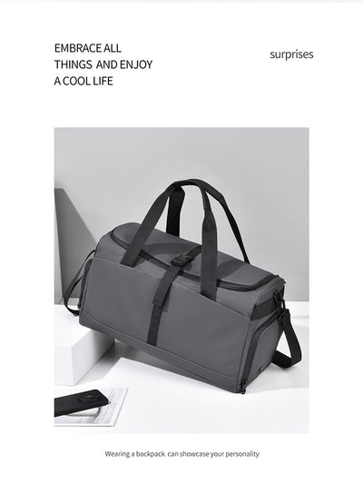 Bolsa de Viaje Fitness Separador Húmedo-Seco para Hombre - Image 12