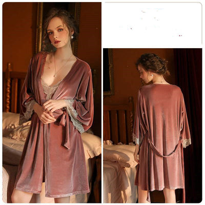 Encaje Dorado de Terciopelo con Costuras Delicadas - Image 11