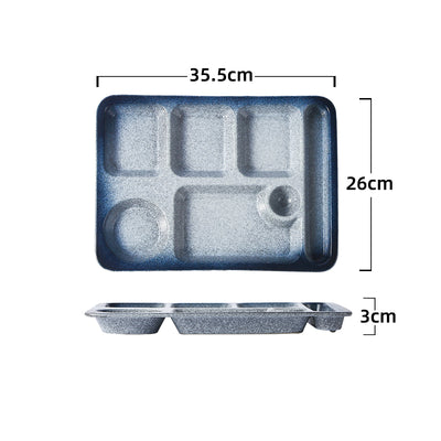Plato Divisor de Cerámica con Compartimentos Múltiples - Image 9