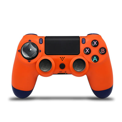 Rose gold wireless game controller with dual vibration, Bluetooth, and action buttons for PS4, PC, and P3. - Image 26
