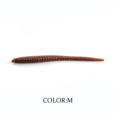 Señuelo de Larva 8cm Acción Suave con Sal - Monocolorado - Image 32