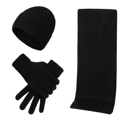 Conjunto Invernal de 3 Piezas: Gorro, Bufanda y Guantes de Lana Gruesa Multicolor - Image 11
