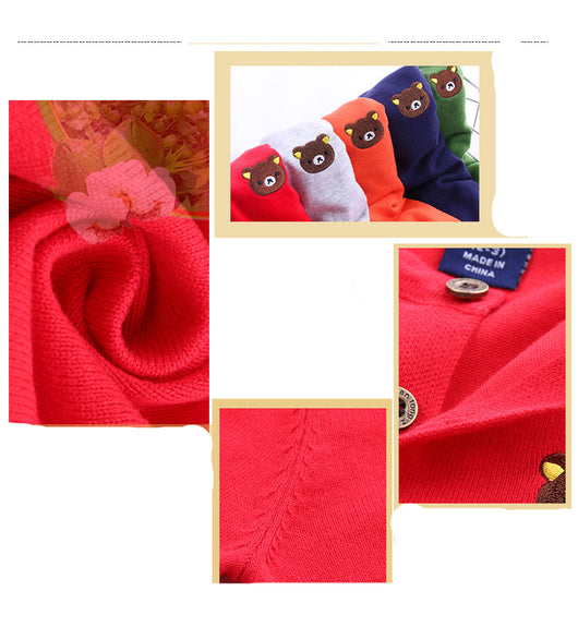 Cardigan Tejido Clásico para Niños - Chaqueta Ligera y Versátil - Image 6