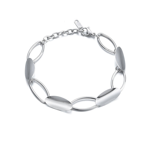 Pulsera de Conexión Oval - Diseño de Personalidad