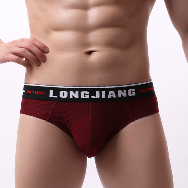 Calzoncillos Deportivos Hombre Convex Nylon Transpirables Cintura Media