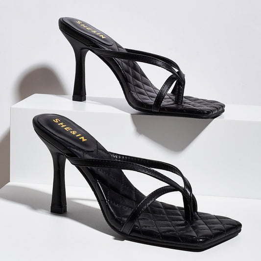 Zapatos Elegantes Talla Grande para Mujer - Tacones Altos Stiletto y Sandalias de Moda
