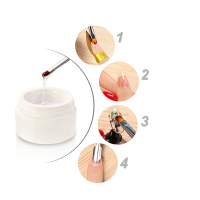 Gel UV Constructor de Uñas 3 Colores - Kit Profesional Removible para Salón - Image 6