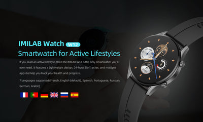 Reloj Inteligente IMILAB W12 - Smartwatch Deportivo con Monitor de Frecuencia Cardíaca y GPS - Image 22