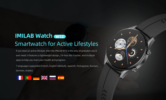 Reloj Inteligente IMILAB W12 - Smartwatch Deportivo con Monitor de Frecuencia Cardíaca y GPS - Image 22