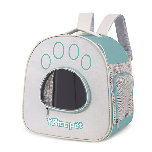 Mochila Transportadora Transparente para Mascotas con Doble Correa - Image 6