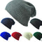 Gorra Rayada Cálida Unisex - Colores Sólidos