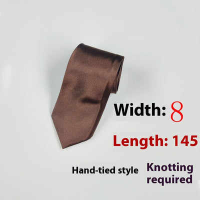Corbata Negra Clásica Tejida a Mano de 8cm - Image 12