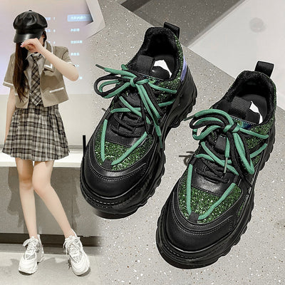 Zapatos Coreanos para Mujer con Suela Gruesa - Image 15