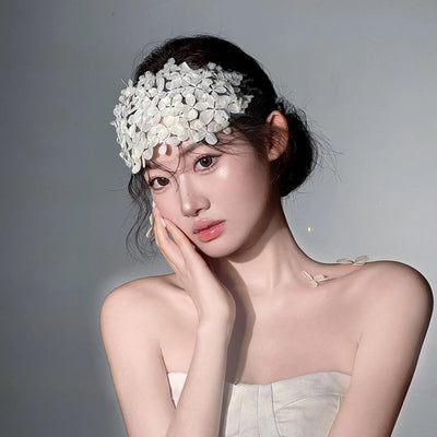 Diadema Media Guirnalda Floral - Accesorio para el Cabello - Image 3