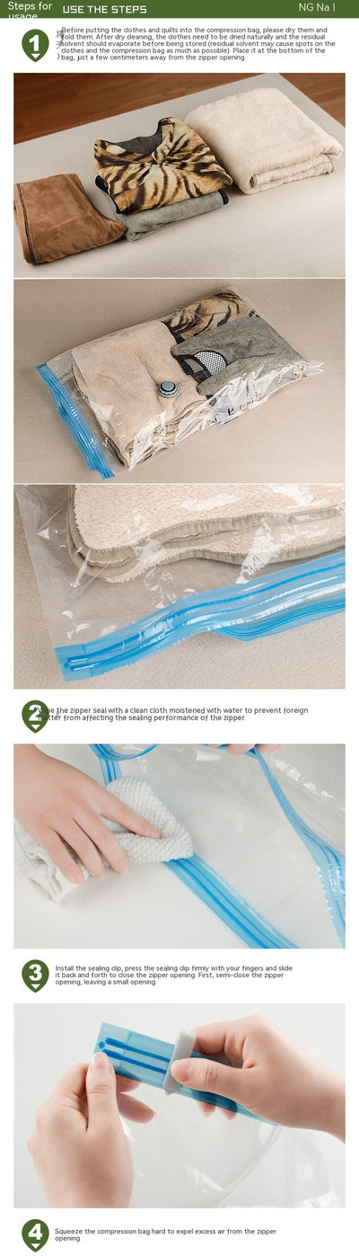 Bolsa de Compresión Vacuum Transparente Gruesa - Image 10