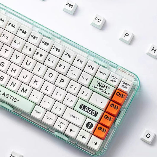Teclado Mecánico Inalámbrico MelGeek Mojo84 Transparente Bluetooth - Image 10