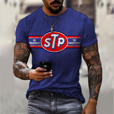 Camiseta Deportiva Slim Fit para Hombre con Estampado Moderno - Image 19