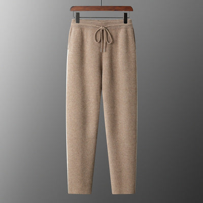 Pantalones de Punto Cashmere Grueso para Hombre - Cómodos y Versátiles - Image 3