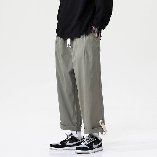 Pantalones Holgados de Corte Moderno Estilo Hip Hop