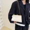 Bolsa Quadrada Transversal de Ombro Único - Design Minimalista e Versátil