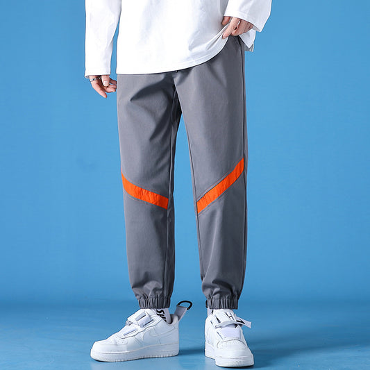 Pantalones Casuales Hombre Tendencia Coreana Corte Recto Largo 9/10