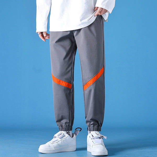 Pantalones Casuales Hombre Tendencia Coreana Corte Recto Largo 9/10