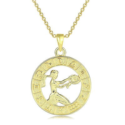 Collar Colgante de las Doce Constelaciones del Zodiaco - Image 25