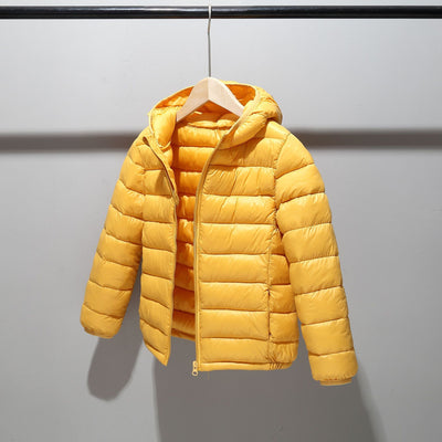Abrigo Acolchado Infantil Ligero con Capucha - Chaqueta de Invierno en Algodón - Image 6
