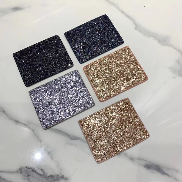 Bolsa de Lentejuelas Minimalista con Diseño de Estrella - Cartera Ultradelgada