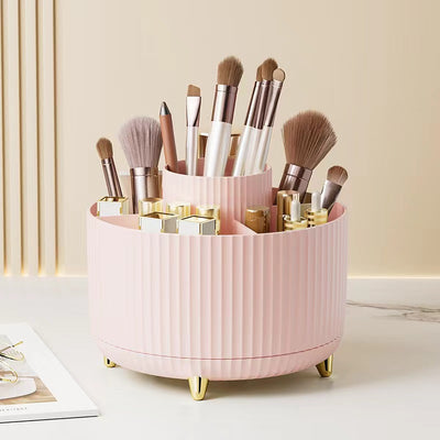 Organizador Giratorio de Brochas de Maquillaje con Almacenamiento Cosmético - Image 8