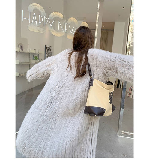 Abrigo de Pelaje Tejido para Influencers - Estilo Premium - Image 5