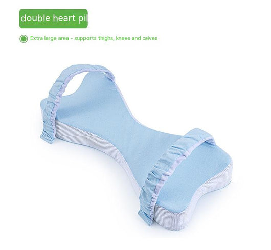 Almohada Ergonómica Dual para Rodilla y Piernas - Espuma Viscoelástica para Embarazo y Descanso Lateral - Image 11