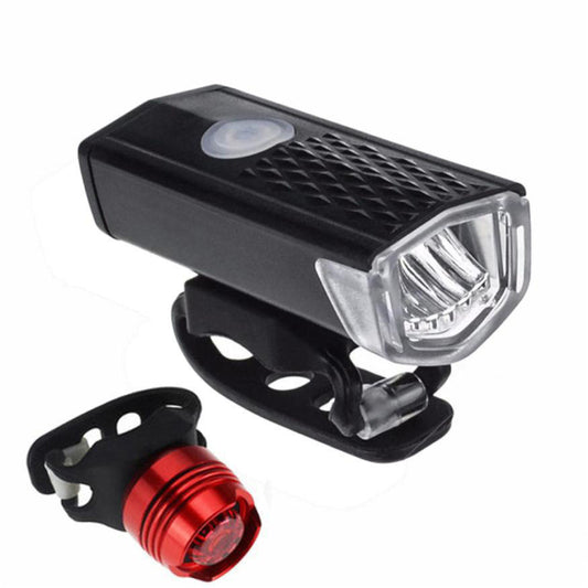 Luces LED USB para Bicicleta - Iluminación Nocturna de Seguridad