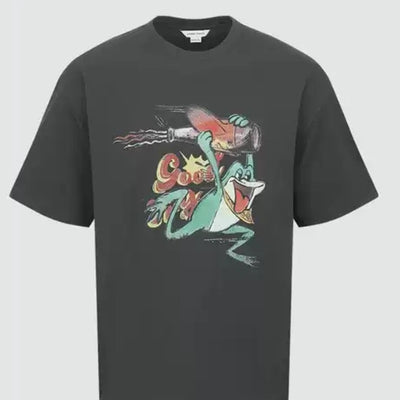 Camiseta Casual Estampada de Algodón para Hombre