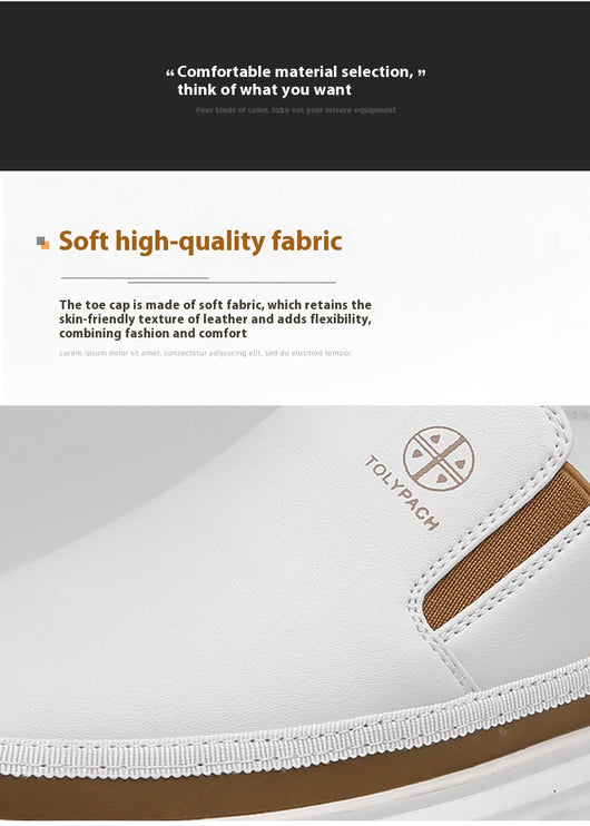 Zapatos Casuales de Cuero para Hombre sin Cordones - Image 15
