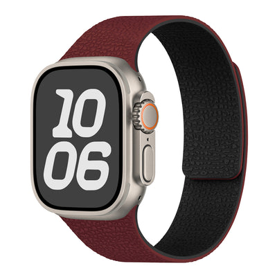 Correa Magnética para iWatch S10 Patrón Litchi Silicona Suave - Image 22