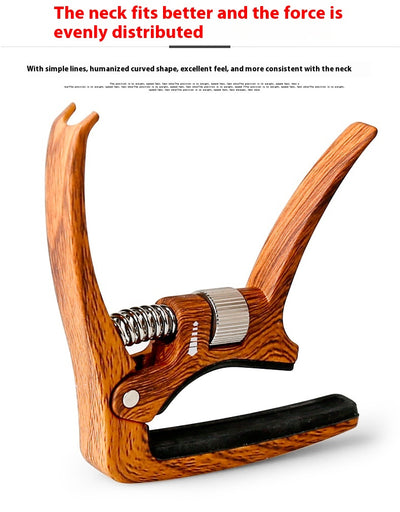 Guitarra Acústica Aroma Capo AC-30 de Madera Maciza - Image 10
