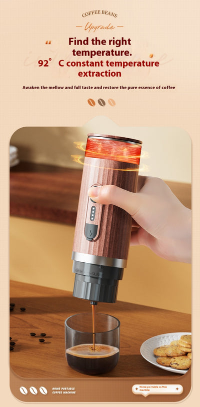 Cafetera de Cápsulas Portátil 3 en 1 con Calentamiento Inalámbrico - Image 12
