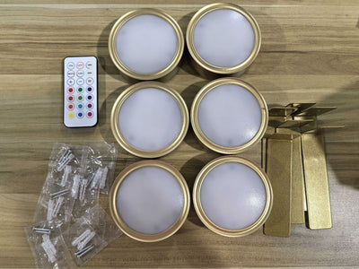 Luz LED Decorativa Dorada con Batería - Image 10