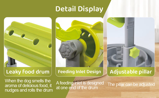 Comedero Interactivo Puzzle para Perros y Gatos - Dispensador de Alimento Lento con Entrenamiento IQ - Image 11