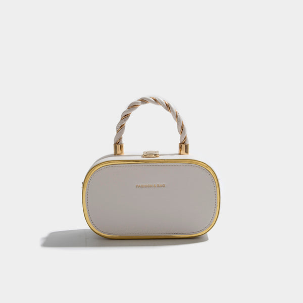 Bolso de Cadena Texturizado Minimalista de Mano