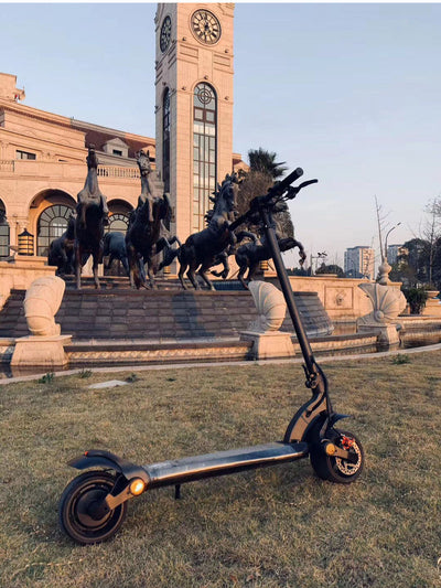 Patinete Eléctrico Plegable Doble Motor con Ruedas Anchas - Image 7